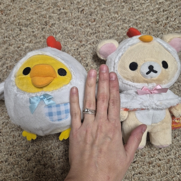 Korilakkuma And Kiiroitori Plushies - Picture 2 of 4